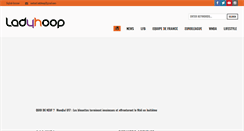 Desktop Screenshot of ladyhoop.com